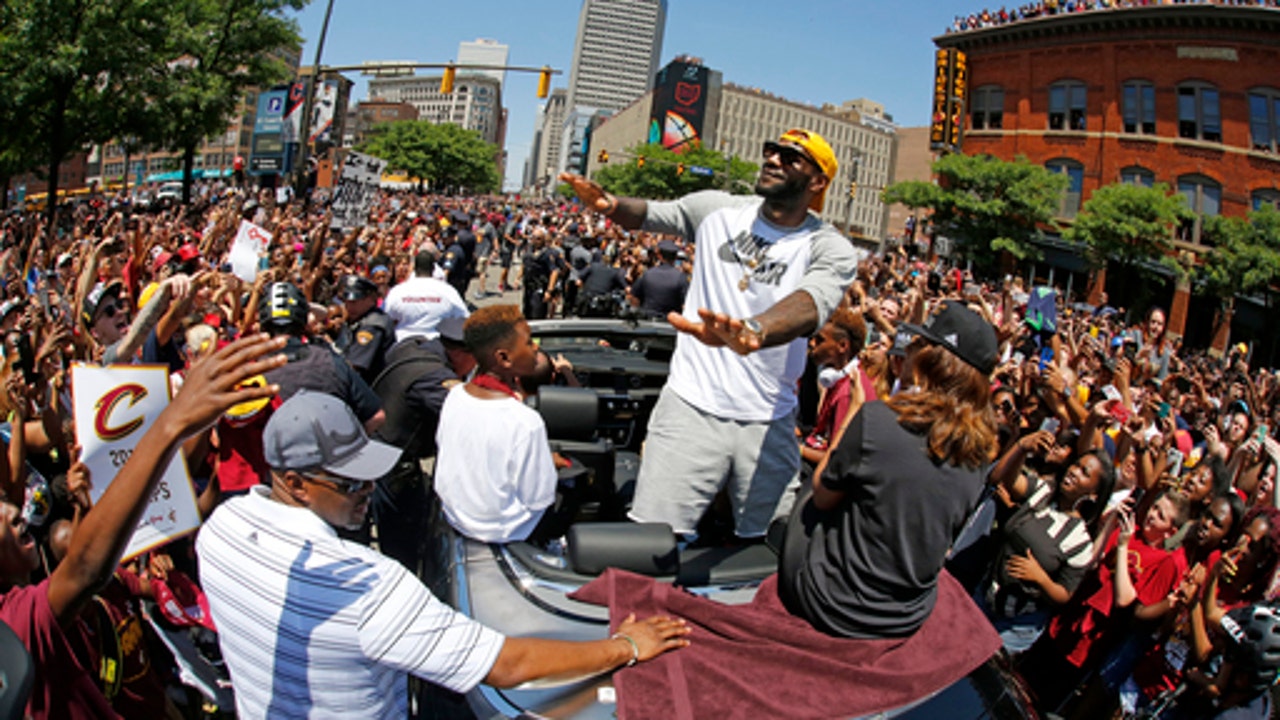Oh, what a night: Cleveland ready to rock sports world
